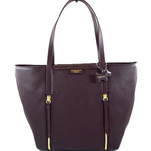 Radley London Penhurst Zip Large temptress/Dark Brown Leather Tote NEW